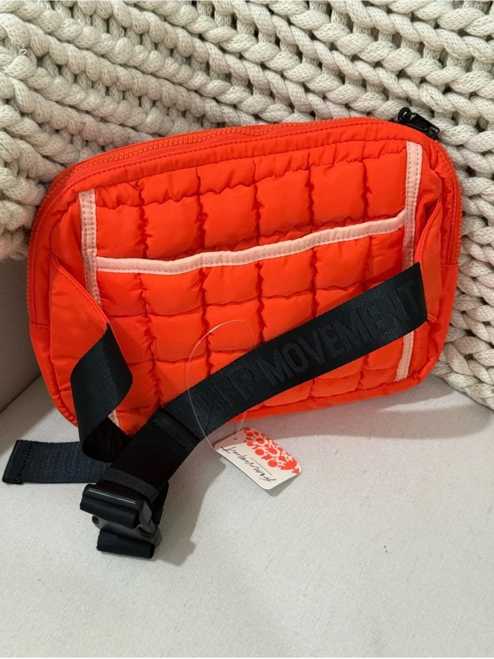 Free People Quilted Muff Sling Bag